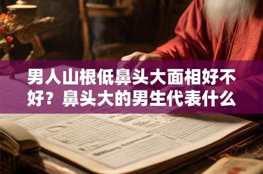 男人山根低鼻头大面相好不好？鼻头大的男生代表什么？