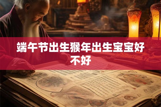 端午节出生猴年出生宝宝好不好
