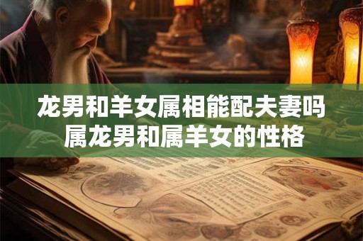 龙男和羊女属相能配夫妻吗 属龙男和属羊女的性格