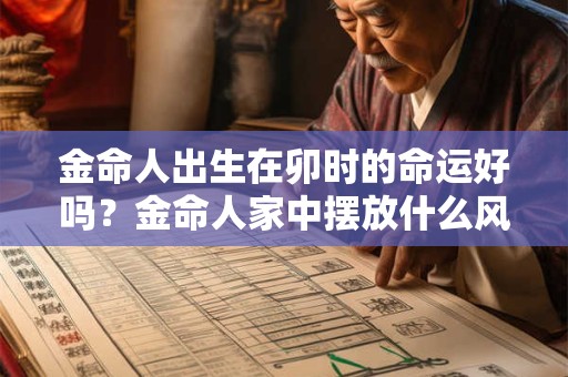 金命人出生在卯时的命运好吗？金命人家中摆放什么风水好？