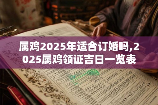 属鸡2025年适合订婚吗,2025属鸡领证吉日一览表
