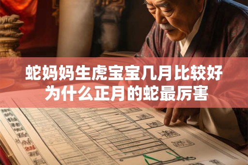 蛇妈妈生虎宝宝几月比较好 为什么正月的蛇最厉害