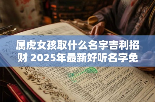 属虎女孩取什么名字吉利招财 2025年最新好听名字免费