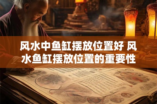 风水中鱼缸摆放位置好 风水鱼缸摆放位置的重要性