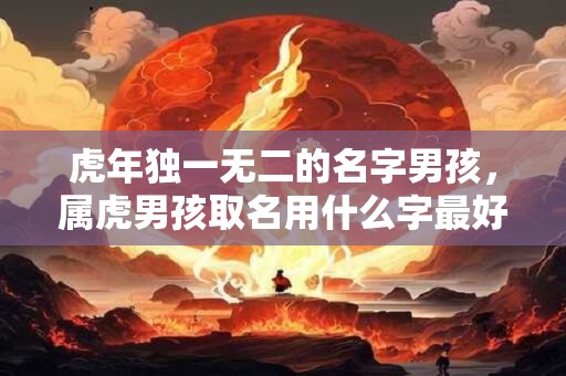 虎年独一无二的名字男孩,属虎男孩取名用什么字最好? 虎年独一无二的名字男孩,属虎男孩取名用什么字最好?