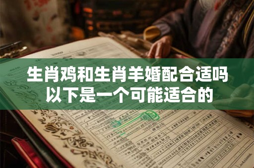 生肖鸡和生肖羊婚配合适吗 以下是一个可能适合的