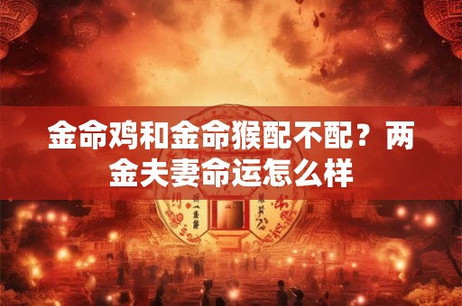 金命鸡和金命猴配不配?两金夫妻命运怎么样 金命鸡和金命猴配不配?两金夫妻命运怎么样