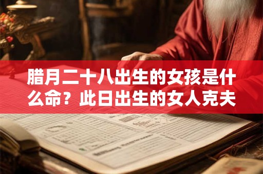 腊月二十八出生的女孩是什么命？此日出生的女人克夫吗？