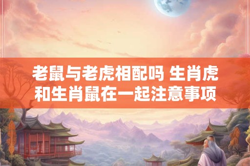 老鼠与老虎相配吗 生肖虎和生肖鼠在一起注意事项