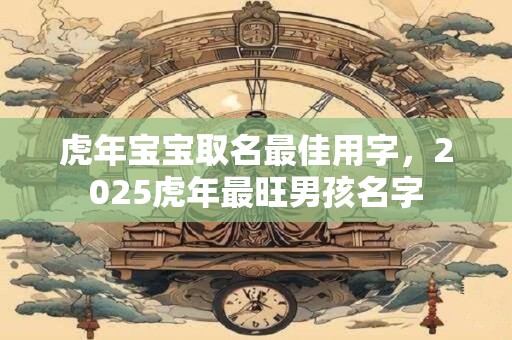 虎年宝宝取名最佳用字，2025虎年最旺男孩名字