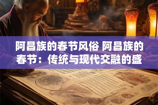 阿昌族的春节风俗 阿昌族的春节：传统与现代交融的盛宴