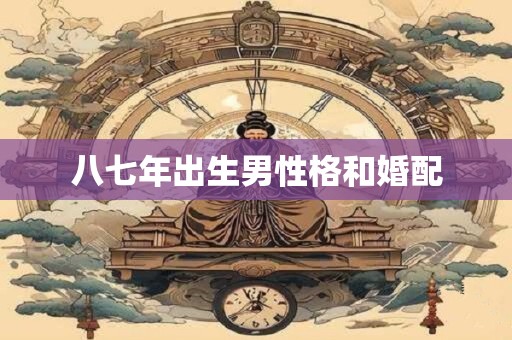 八七年出生男性格和婚配