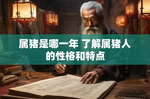 属猪是哪一年 了解属猪人的性格和特点