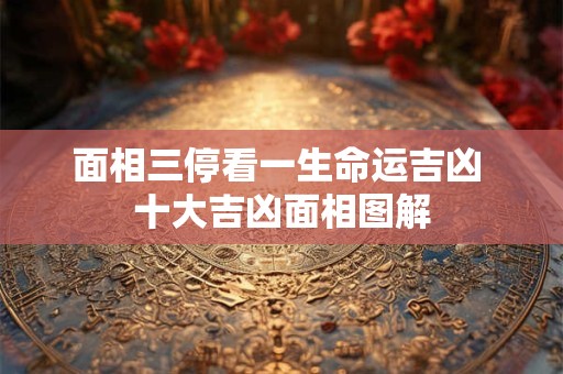 面相三停看一生命运吉凶 十大吉凶面相图解 面相三停看一生命运吉凶 十大吉凶面相图解