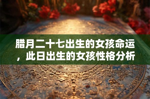 腊月二十七出生的女孩命运，此日出生的女孩性格分析