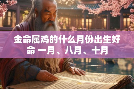 金命属鸡的什么月份出生好命 一月、八月、十月