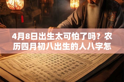 4月8日出生太可怕了吗？农历四月初八出生的人八字怎么样