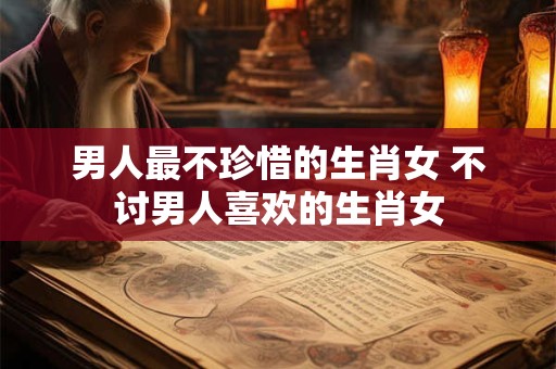 男人最不珍惜的生肖女 不讨男人喜欢的生肖女