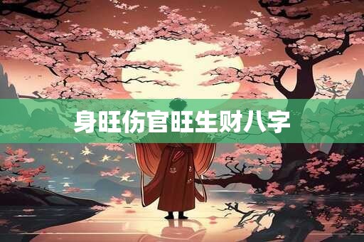 身旺伤官旺生财八字