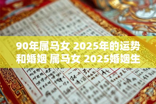 90年属马女 2025年的运势和婚姻 属马女 2025婚姻生活幸福吗