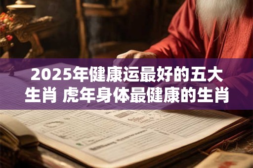 2025年健康运最好的五大生肖 虎年身体最健康的生肖