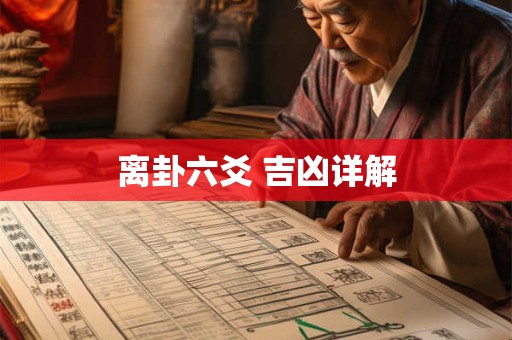 离卦六爻 吉凶详解