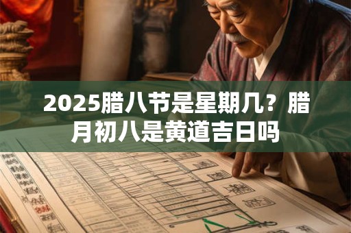 2025腊八节是星期几？腊月初八是黄道吉日吗