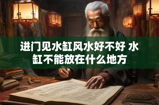进门见水缸风水好不好 水缸不能放在什么地方