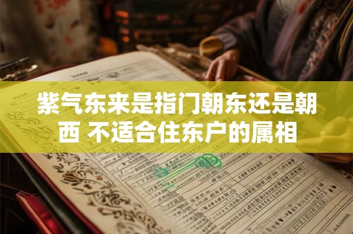 紫气东来是指门朝东还是朝西 不适合住东户的属相