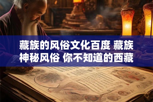 藏族的风俗文化百度 藏族神秘风俗 你不知道的西藏风情！