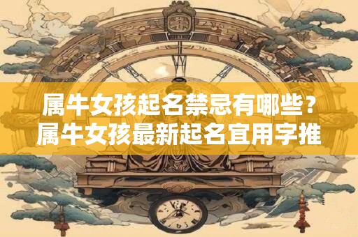 属牛女孩起名禁忌有哪些？属牛女孩最新起名宜用字推荐