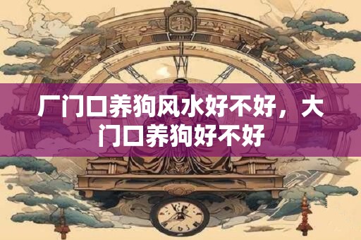 厂门口养狗风水好不好，大门口养狗好不好
