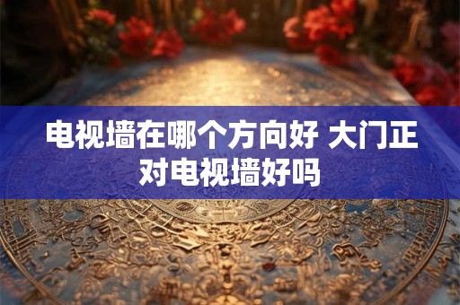 电视墙在哪个方向好 大门正对电视墙好吗