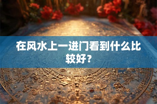在风水上一进门看到什么比较好？