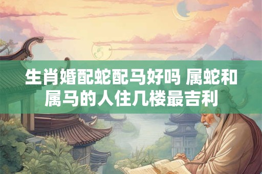 生肖婚配蛇配马好吗 属蛇和属马的人住几楼最吉利