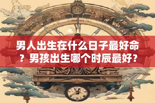 男人出生在什么日子最好命？男孩出生哪个时辰最好？