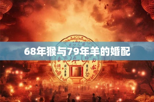 68年猴与79年羊的婚配