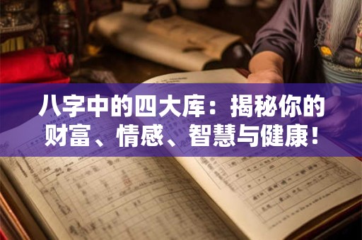八字中的四大库：揭秘你的财富、情感、智慧与健康！