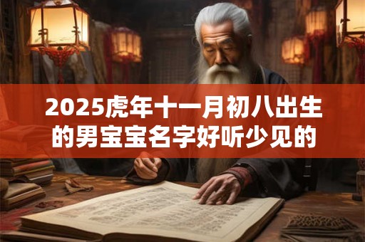 2025虎年十一月初八出生的男宝宝名字好听少见的