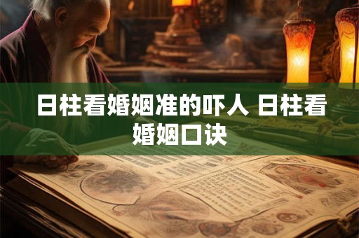 日柱看婚姻准的吓人 日柱看婚姻口诀