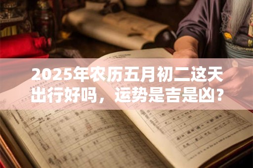 2025年农历五月初二这天出行好吗，运势是吉是凶？