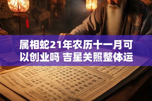属相蛇21年农历十一月可以创业吗 吉星关照整体运势佳