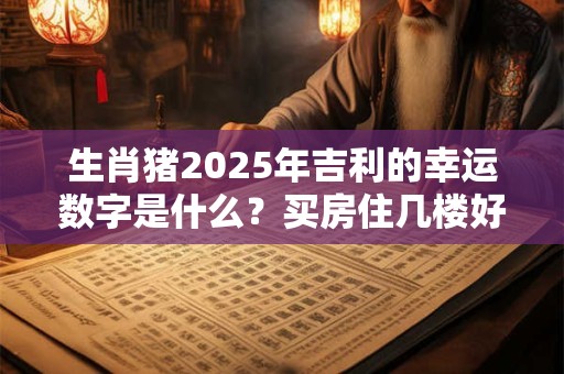 生肖猪2025年吉利的幸运数字是什么？买房住几楼好？
