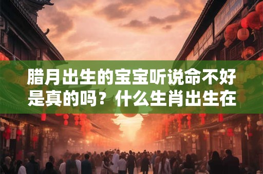 腊月出生的宝宝听说命不好是真的吗？什么生肖出生在腊月最好