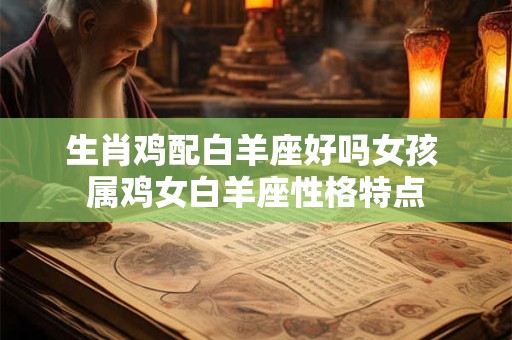 生肖鸡配白羊座好吗女孩 属鸡女白羊座性格特点