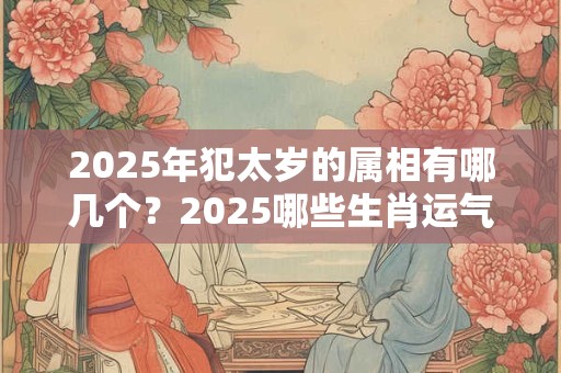 2025年犯太岁的属相有哪几个？2025哪些生肖运气好？