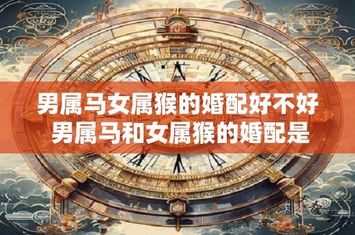 男属马女属猴的婚配好不好 男属马和女属猴的婚配是否好