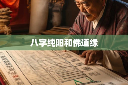 八字纯阳和佛道缘