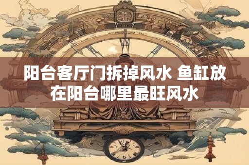 阳台客厅门拆掉风水 鱼缸放在阳台哪里最旺风水
