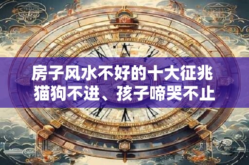 房子风水不好的十大征兆 猫狗不进、孩子啼哭不止
